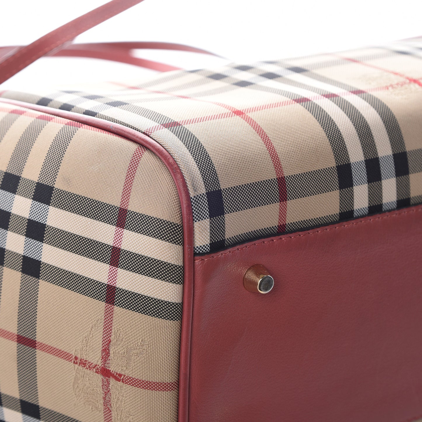 Horseferry Check Small Canterbury Tote Antique Rose