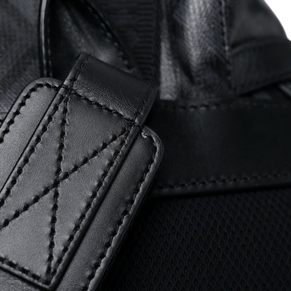 Christian Dior Canvas CD Diamond Hit The Road Backpack Black 10 of 10