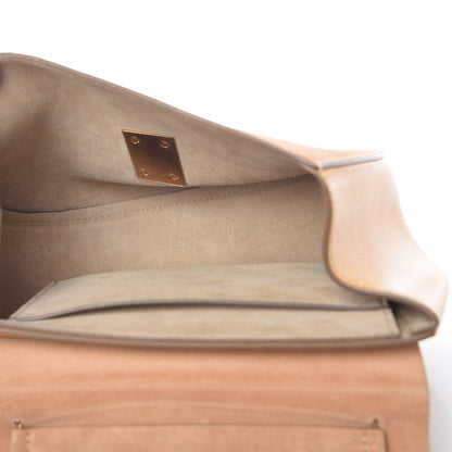 Chloe Suede Smooth Calfskin Drew Shoulder Bag Wet Sand Sunflower 5 of 15