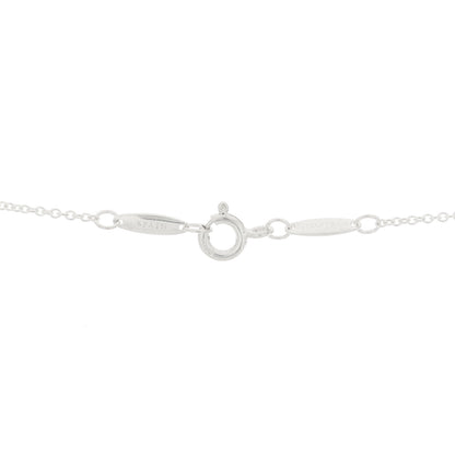 Tiffany Sterling Silver 11mm Elsa Peretti Bean Pendant Necklace 4 of 5
