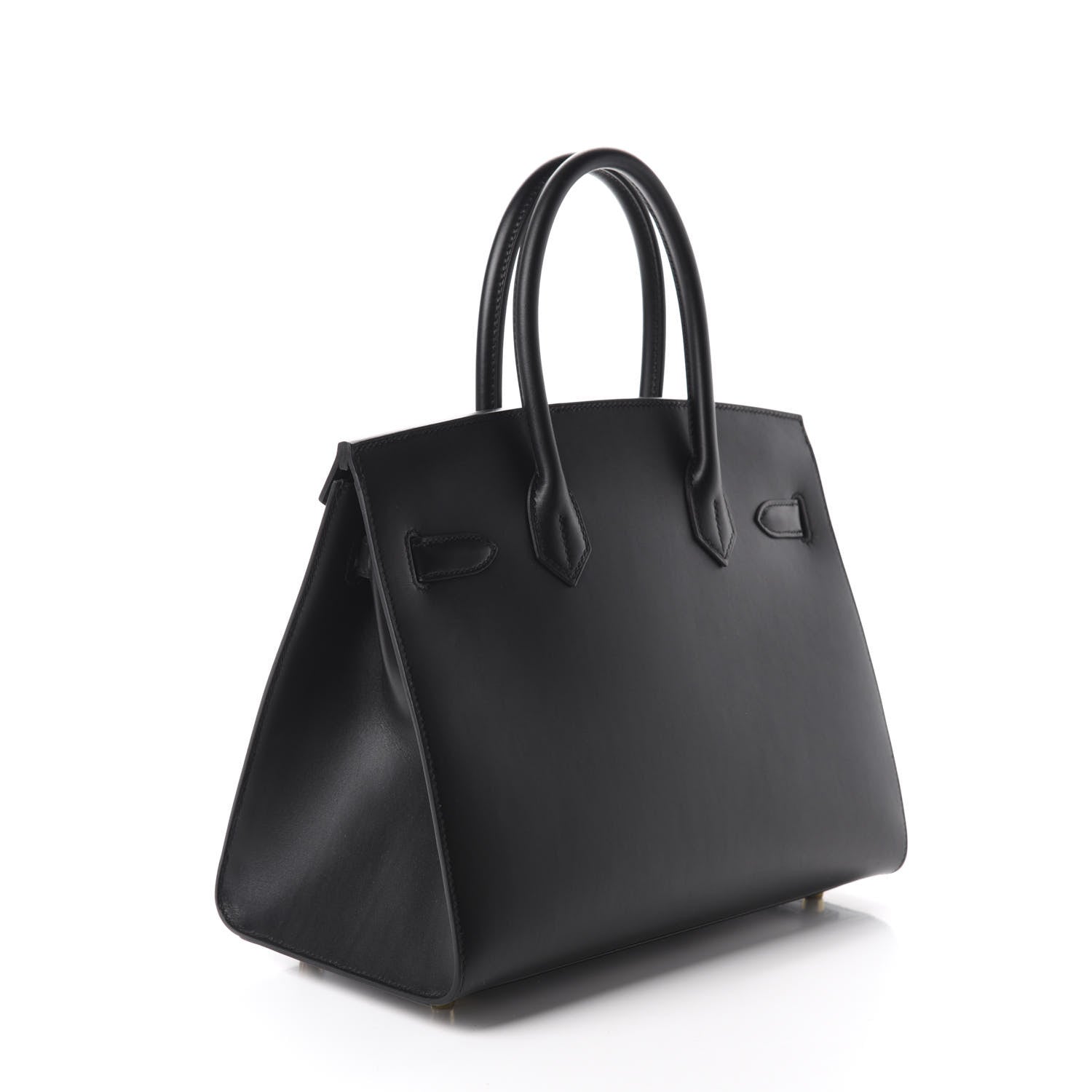 Hermes Veau Monsieur Birkin Sellier 30 Black 3 of 11