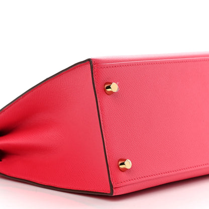 Hermes Epsom Kelly Sellier 28 Rose Extreme 9 of 11