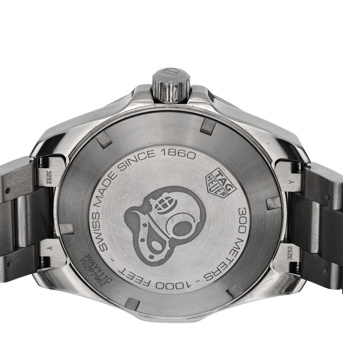 Stainless Steel 41mm Aquaracer 300M Quartz Watch Blue WAY111C
