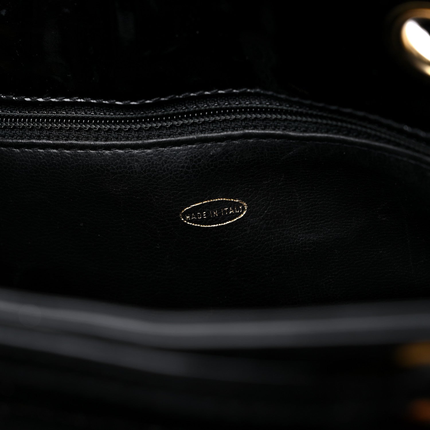 Chanel Patent CC Drawstring Backpack Black 7 of 19