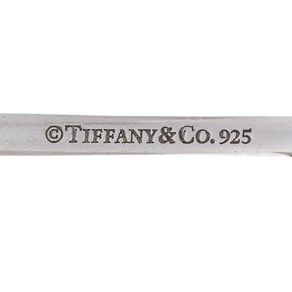 Tiffany Sterling Silver Oval Key Pendant 4 of 4