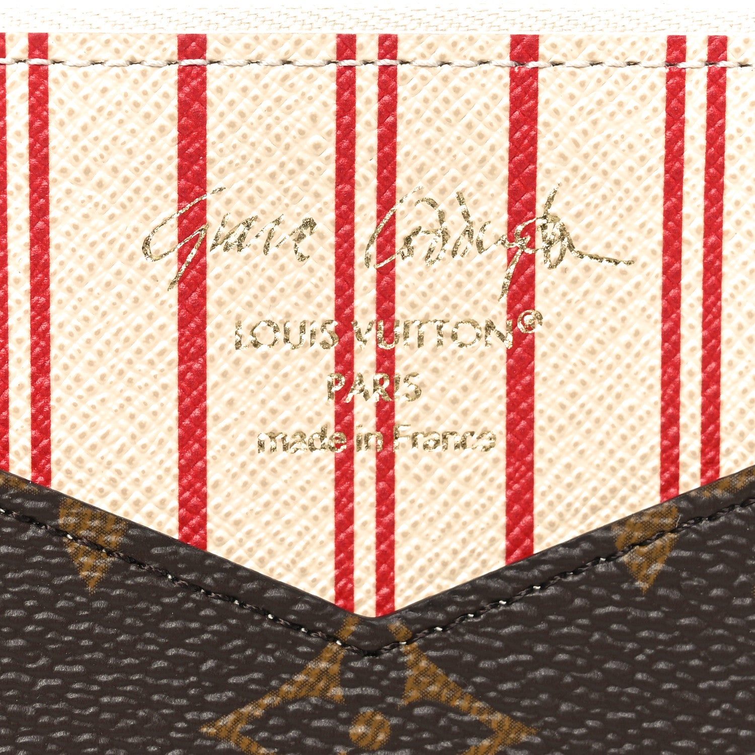 Louis Vuitton Monogram Grace Coddington Kirigami Organizer On Chain Zippered Insert Beige 6 of 6