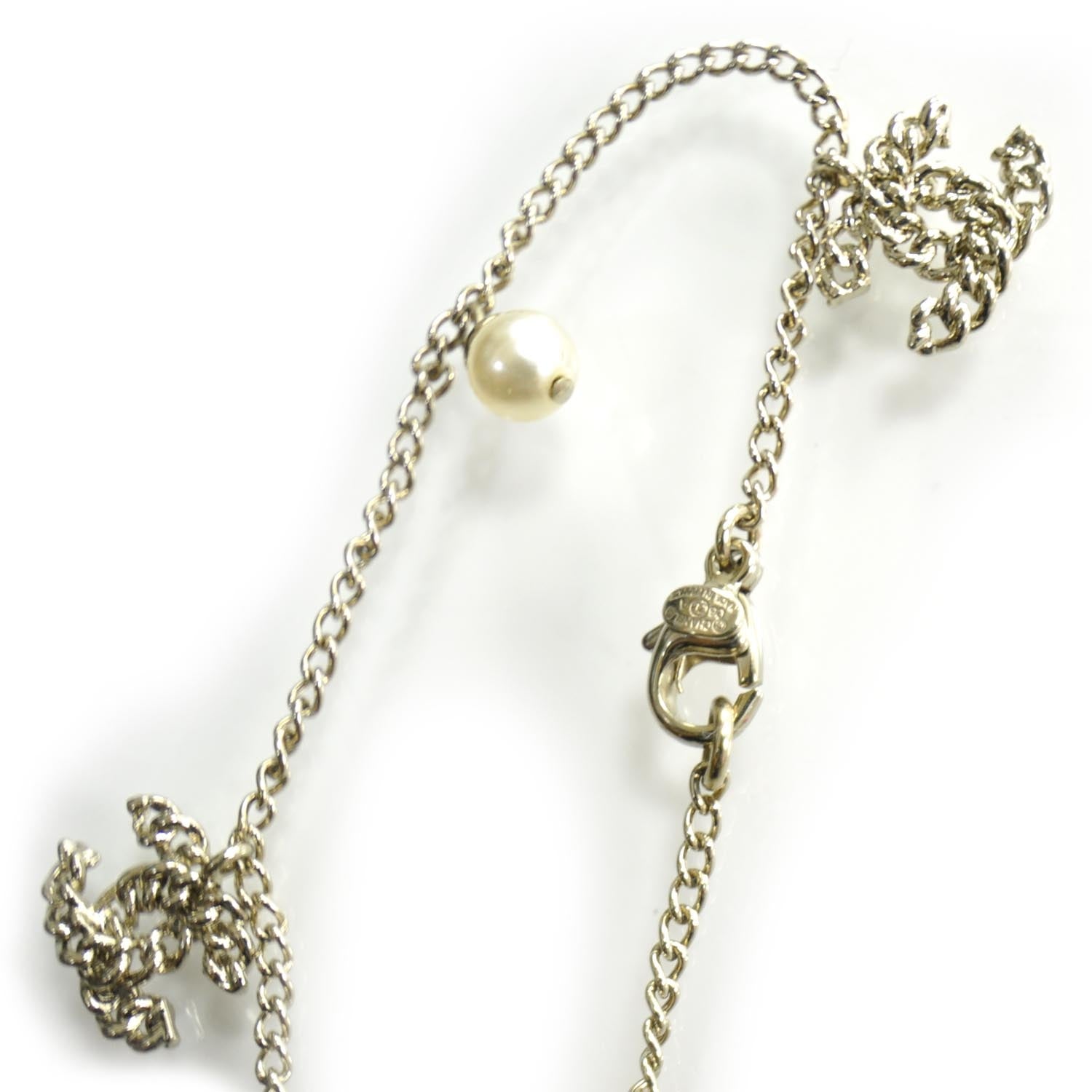 Chanel Pearl CC Chain Bracelet 3 of 5