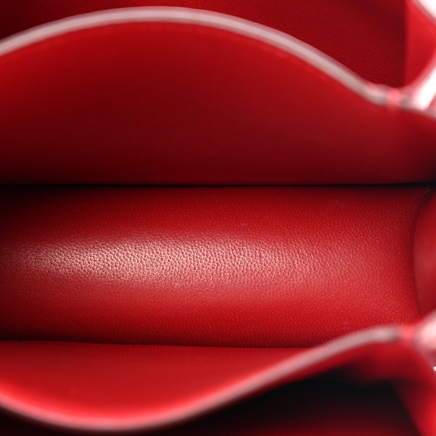 Smooth Calfskin Small Classic Box Flap Bag Red