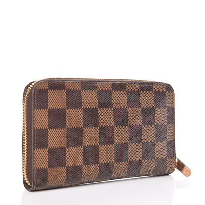 Louis Vuitton Damier Ebene Zippy Compact Wallet 3 of 11