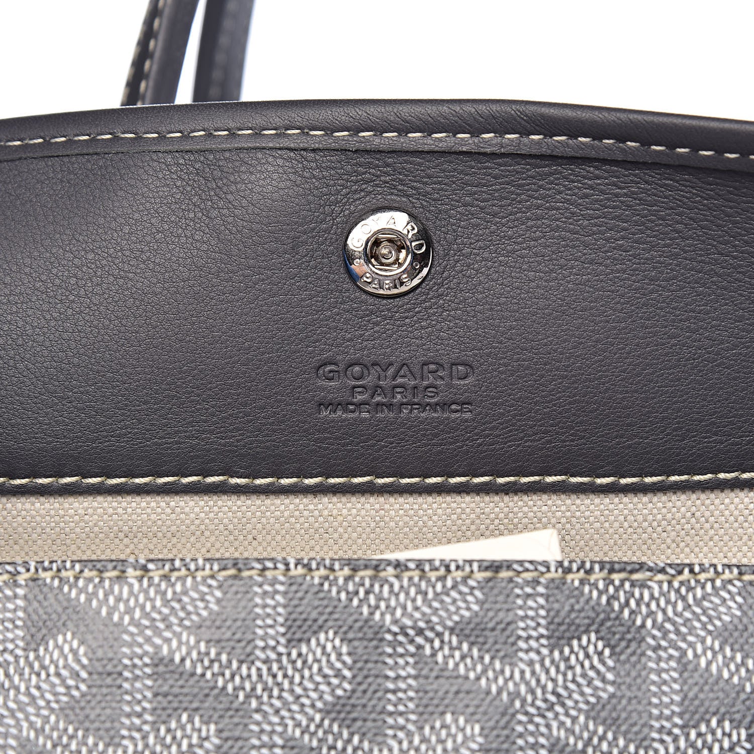 Goyard Goyardine Saint Louis GM Grey 8 of 12