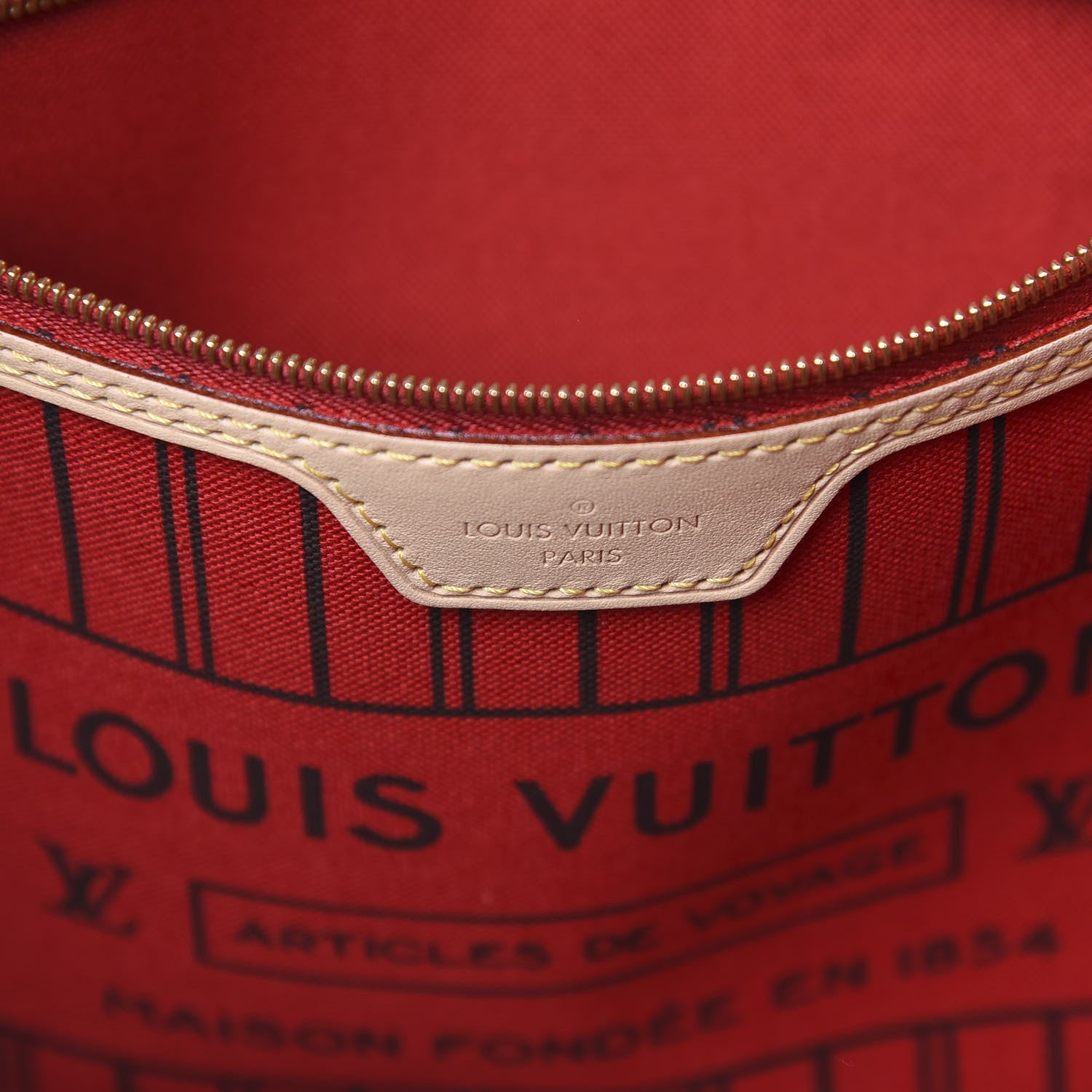 Louis Vuitton Monogram Neo Neverfull MM Cherry 6 of 11