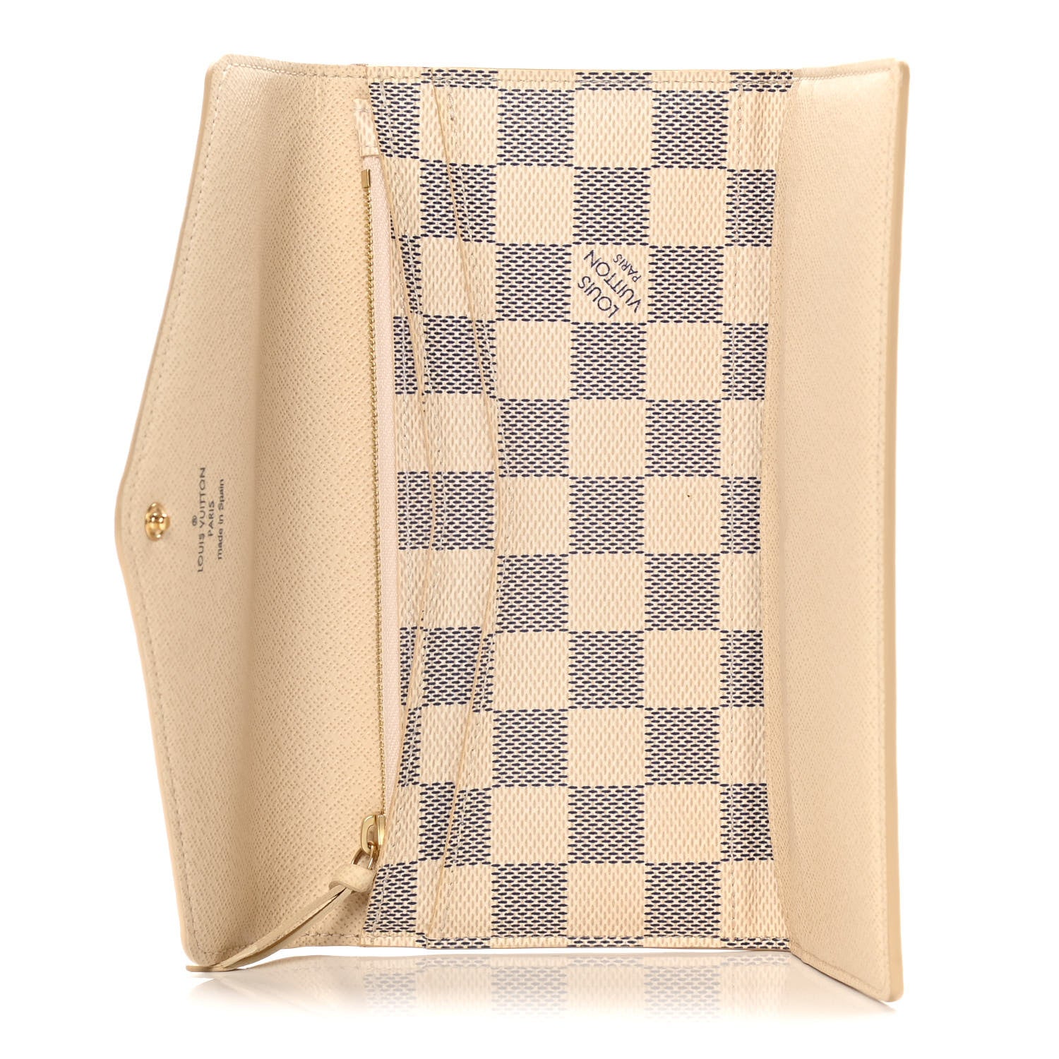 Louis Vuitton Damier Azur Josephine Wallet 5 of 11