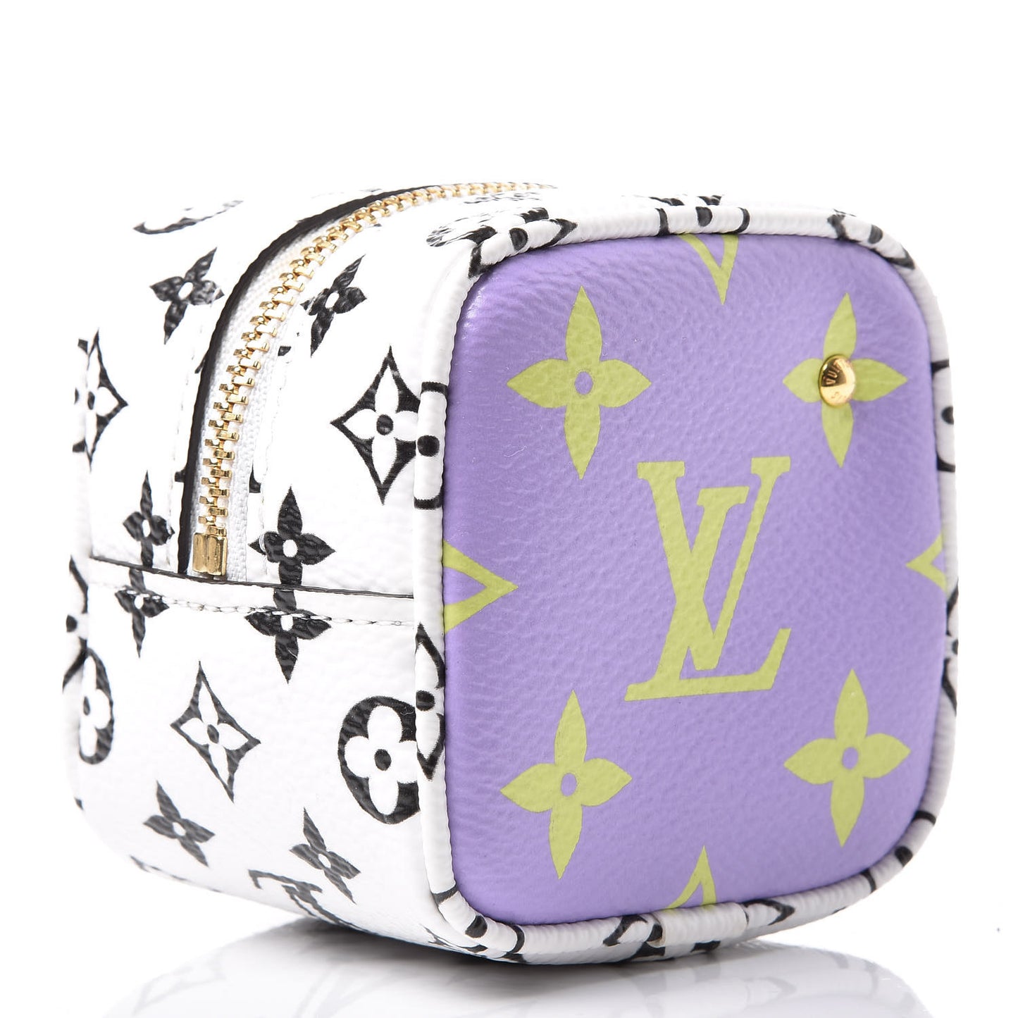Monogram Giant Cube Coin Purse Pink