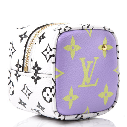 Louis Vuitton Monogram Giant Cube Coin Purse Pink 3 of 7
