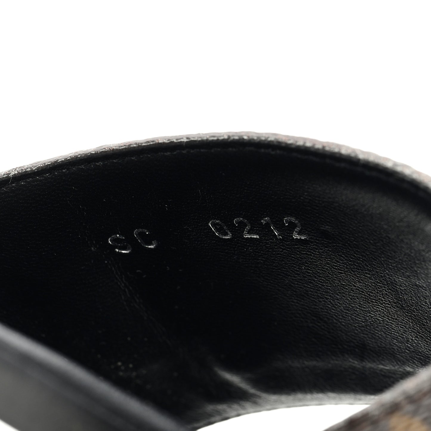 Patent Monogram Lock It Flat Mules 38