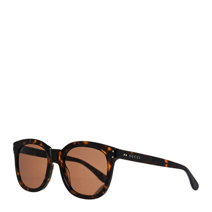 Gucci Acetate Square Sunglasses GG0571S Havana Brown 1 of 9