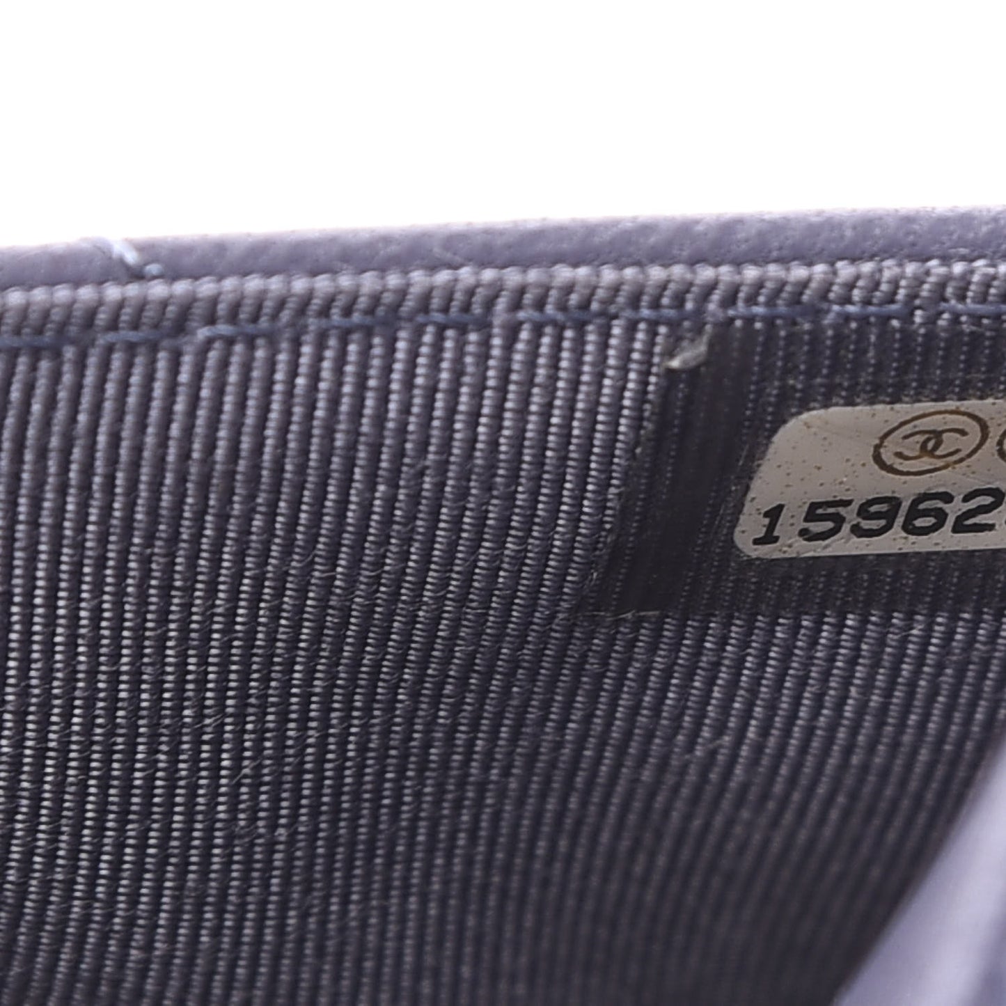 Lambskin Quilted Wallet On Chain WOC Purple