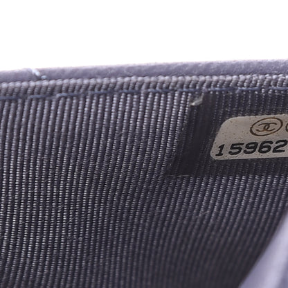 Chanel Lambskin Quilted Wallet On Chain WOC Purple 7 of 14