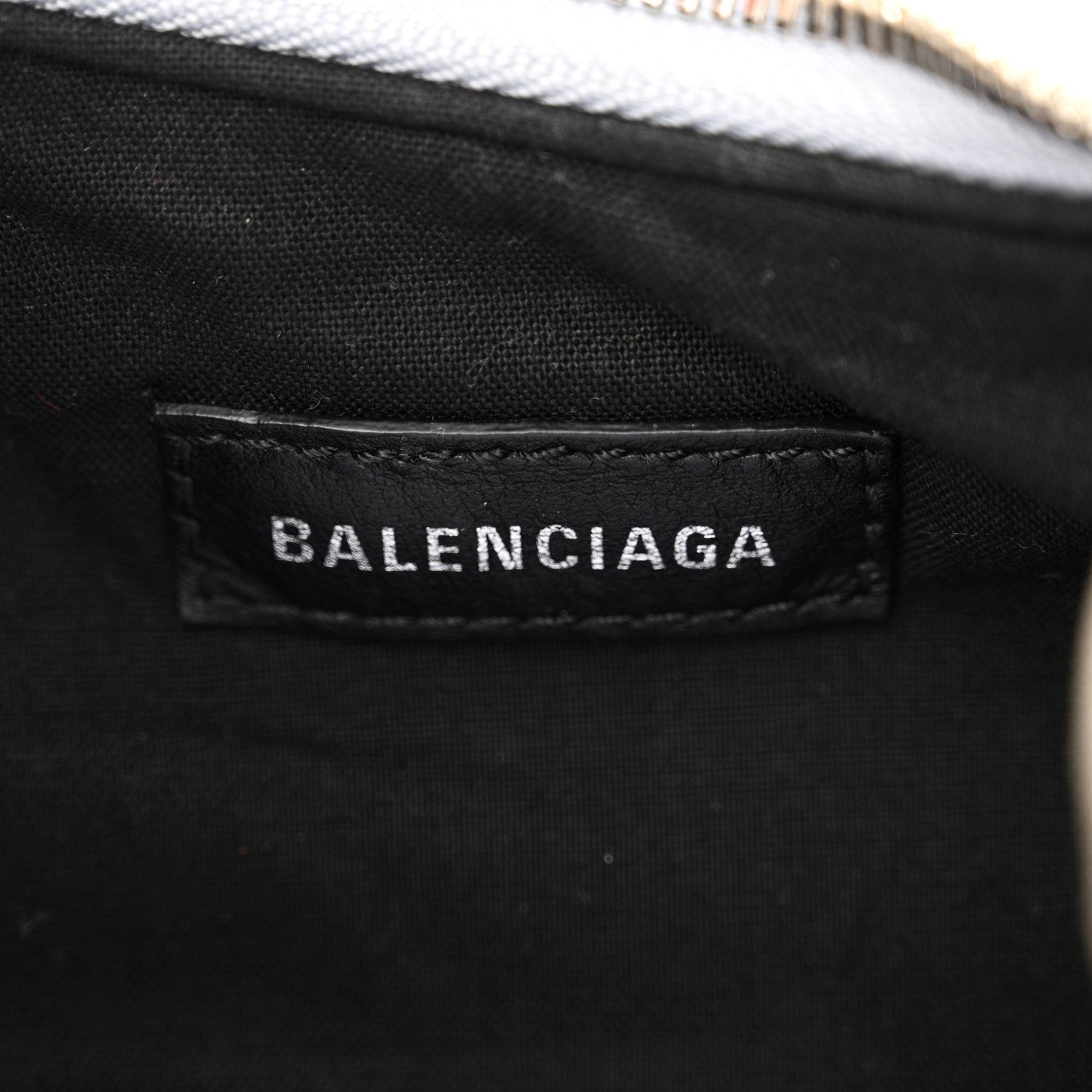 Balenciaga Washed Frayed Denim Crystal XS Le Cagole Shoulder Bag Pale Blue 7 of 16