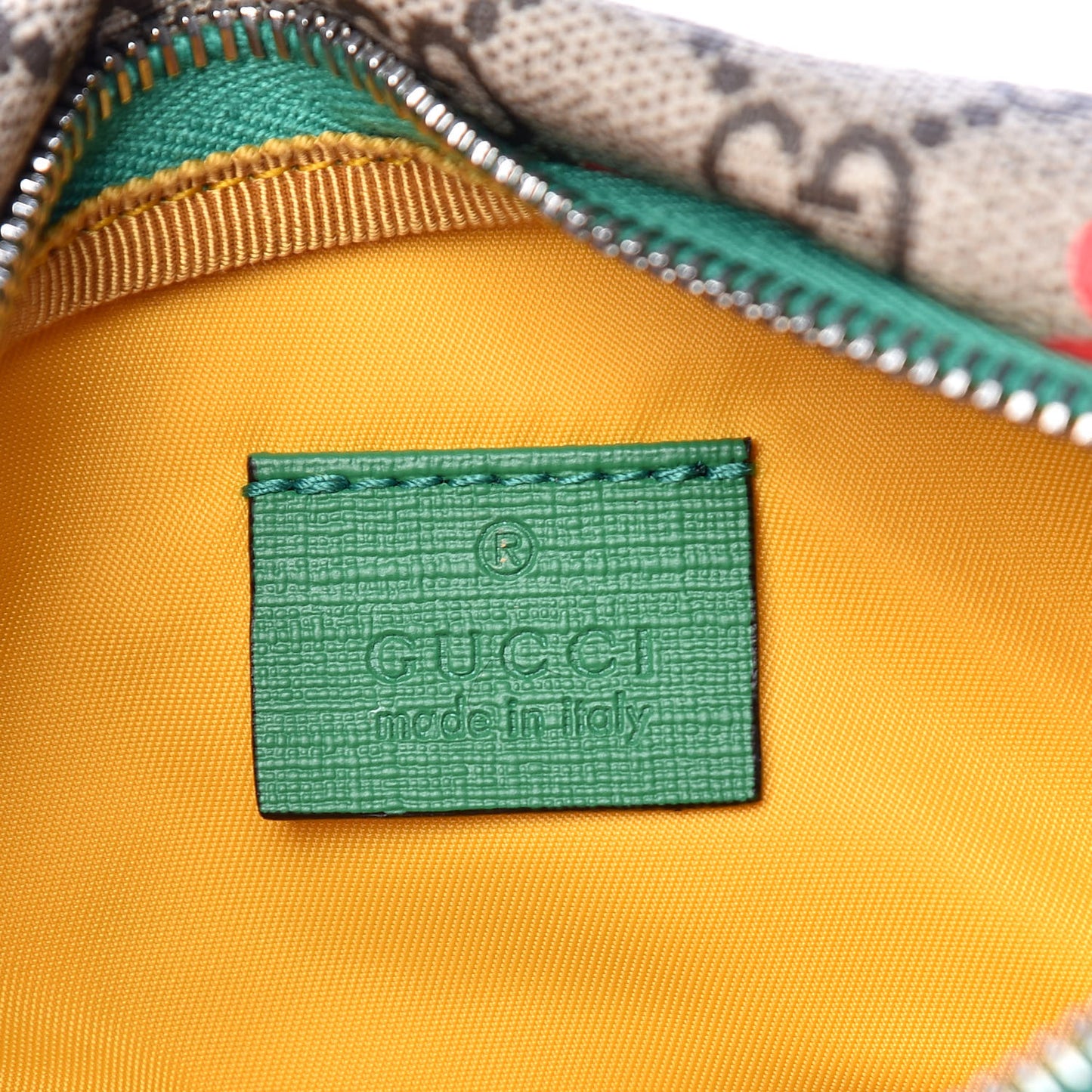 GG Supreme Monogram Ranch Childrens Belt Bag Multicolor