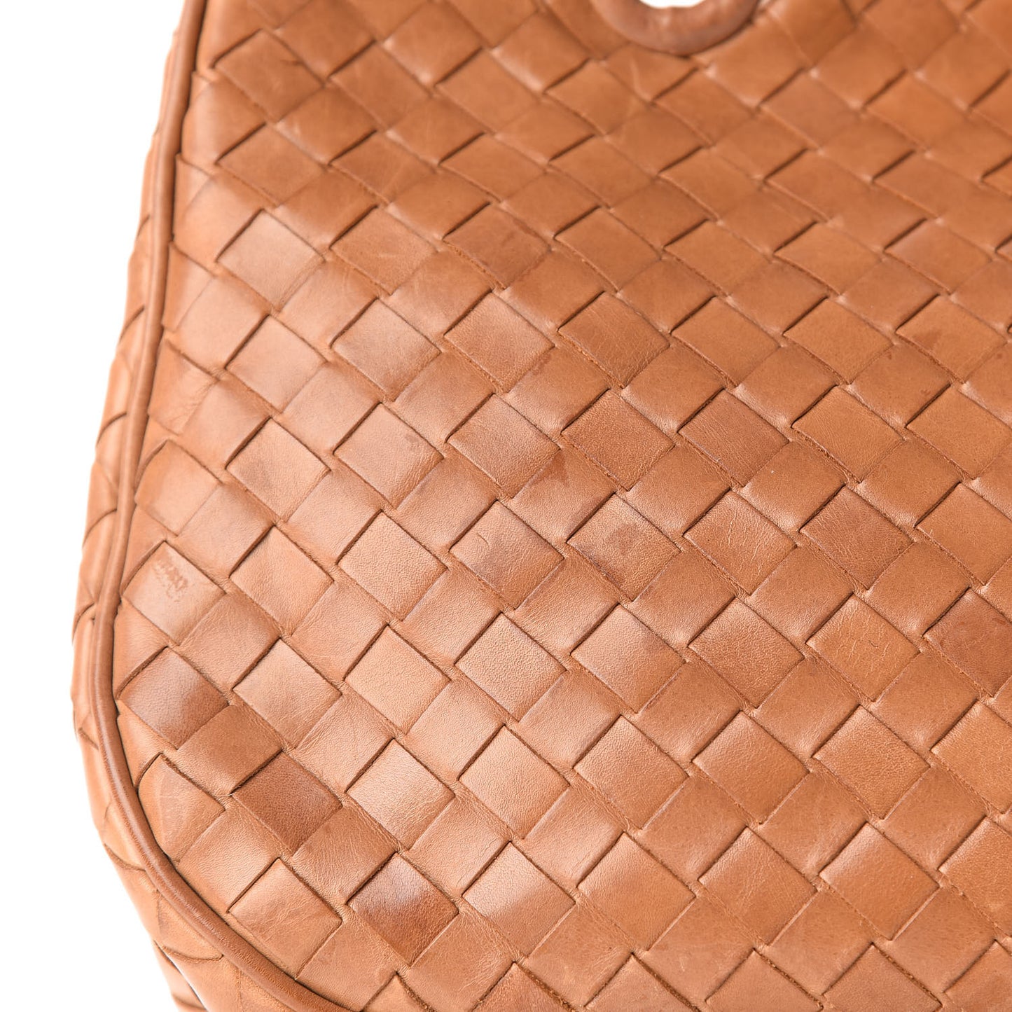 Nappa Intrecciato Woven Tote Noce