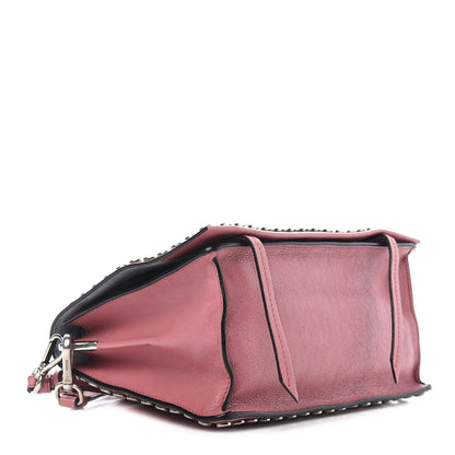 Prada Glace Calfskin Studded Etiquette Flap Loto Astrale 4 of 10