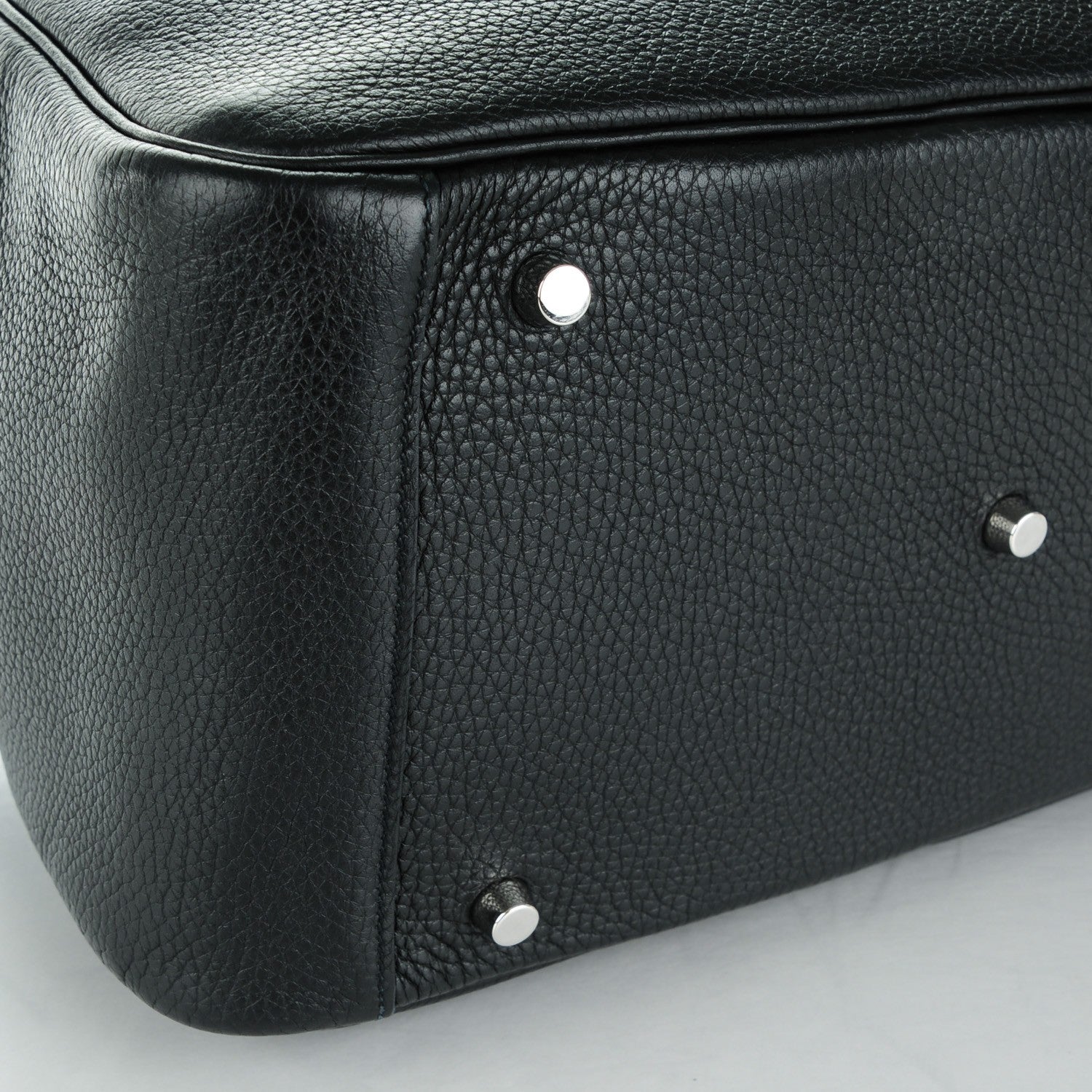 Hermes Taurillon Clemence Lindy 34 Black 8 of 10