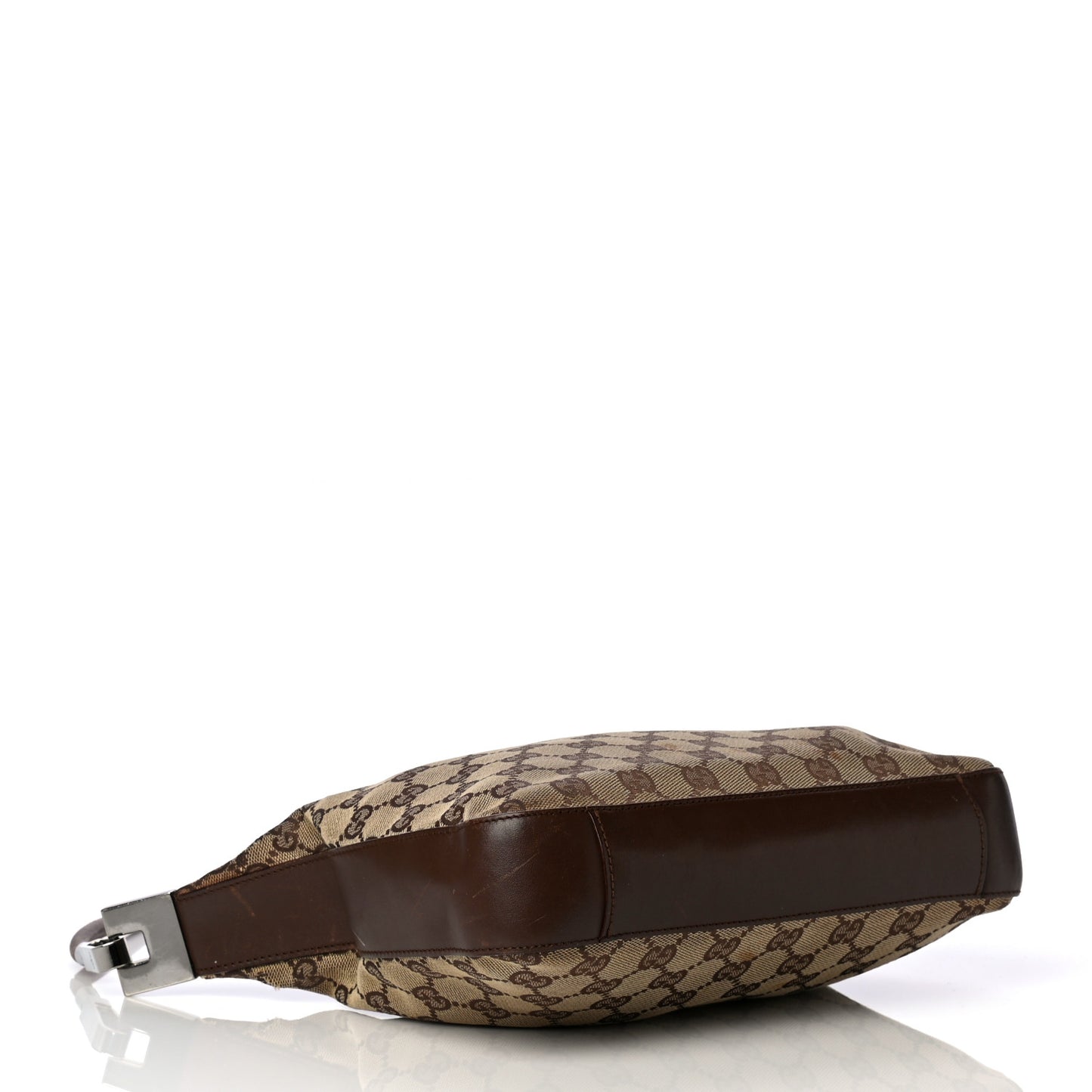 Monogram GG Small Clasp Hobo Brown