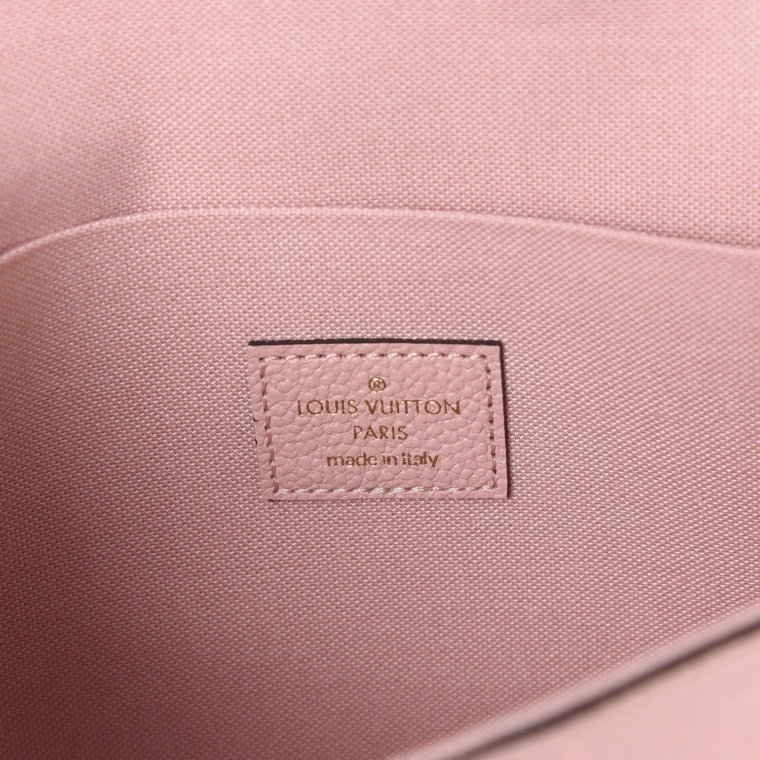 Louis Vuitton Empreinte Pochette Felicie Chain Wallet Rose Poudre 5 of 9