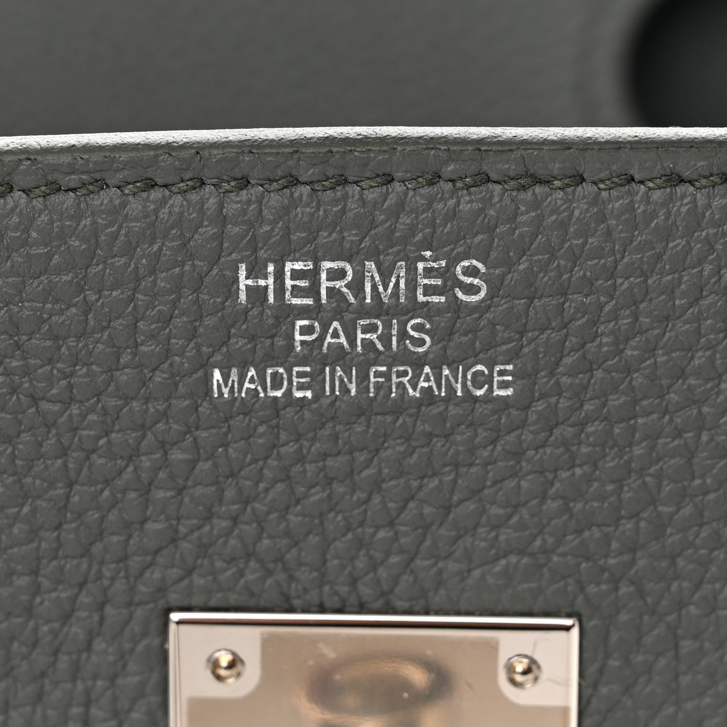 Hermes Togo Birkin 35 Vert Amande 7 of 16
