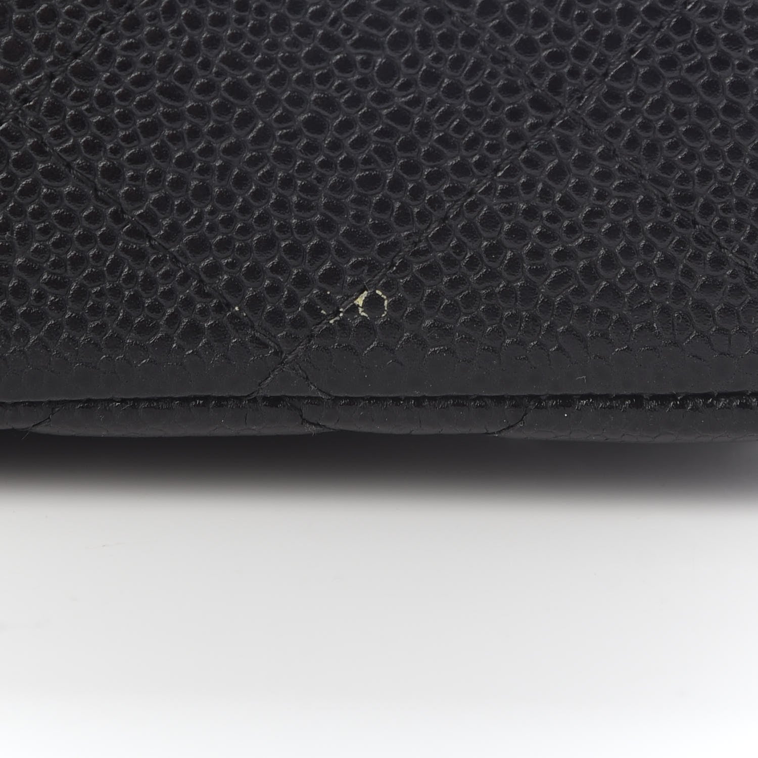 Chanel Caviar Quilted Jumbo Double Flap Black 10 of 11