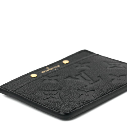 Louis Vuitton Empreinte Card Holder Black 9 of 10