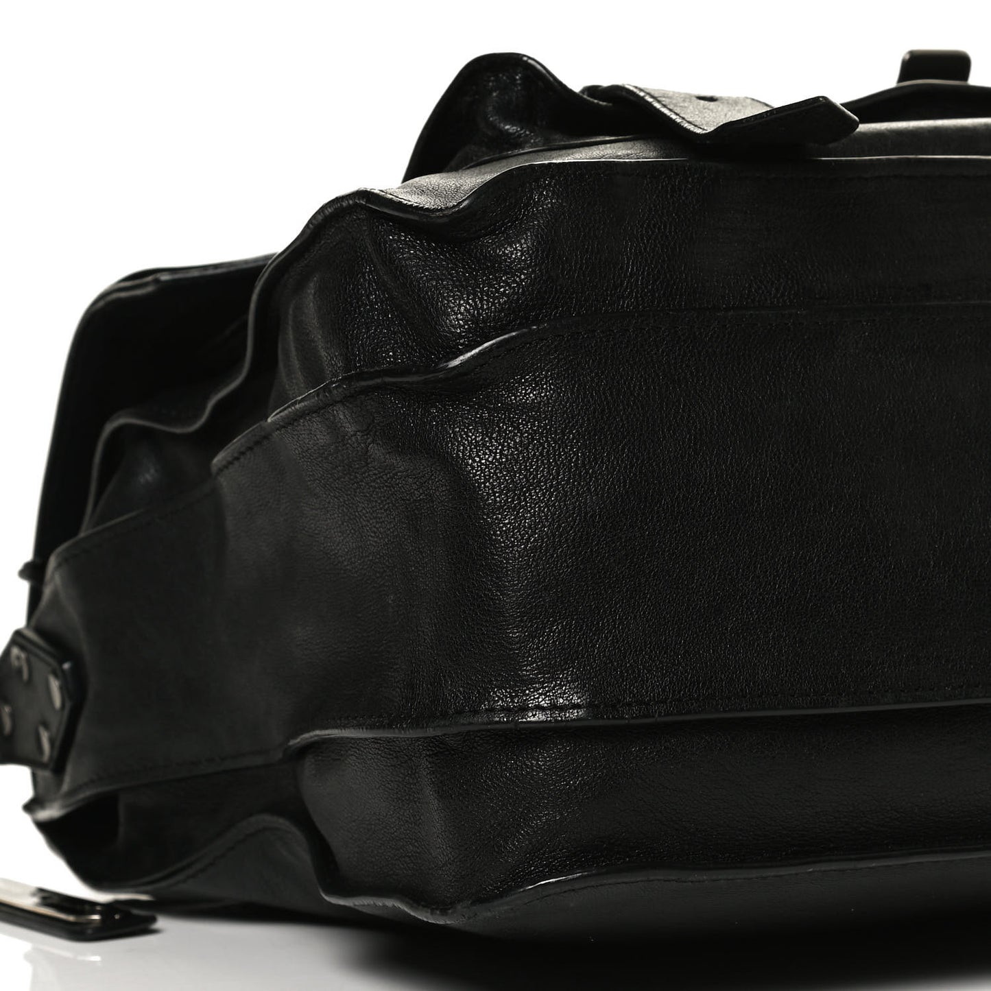 Lambskin PS1 Medium Satchel Black