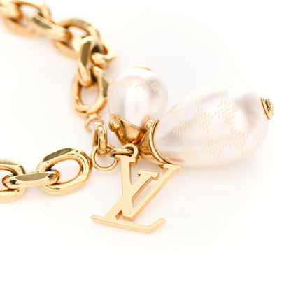 Louis Vuitton Damier Monogram Pearl Bracelet 2 of 4