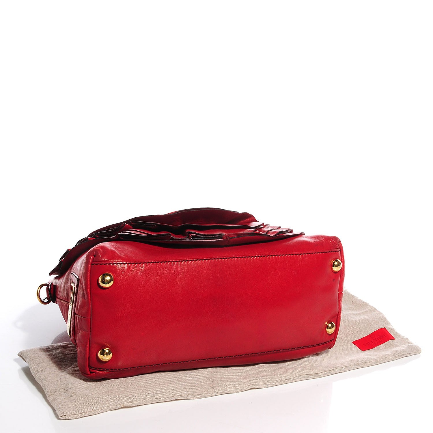 Valentino Garavani Petale Dome Bag Red 4 of 7