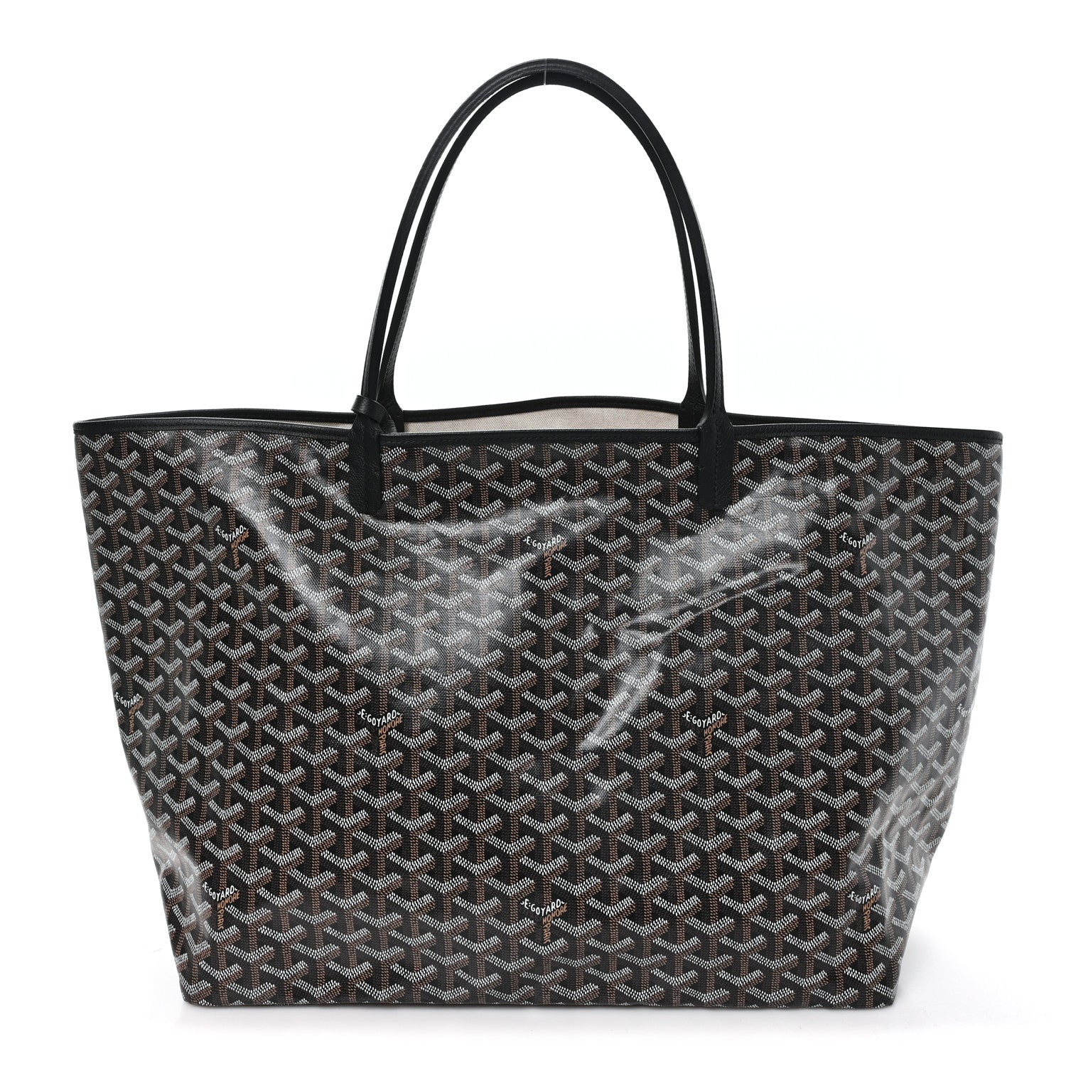 Goyard Goyardine Saint Louis GM Black Black 1 of 11
