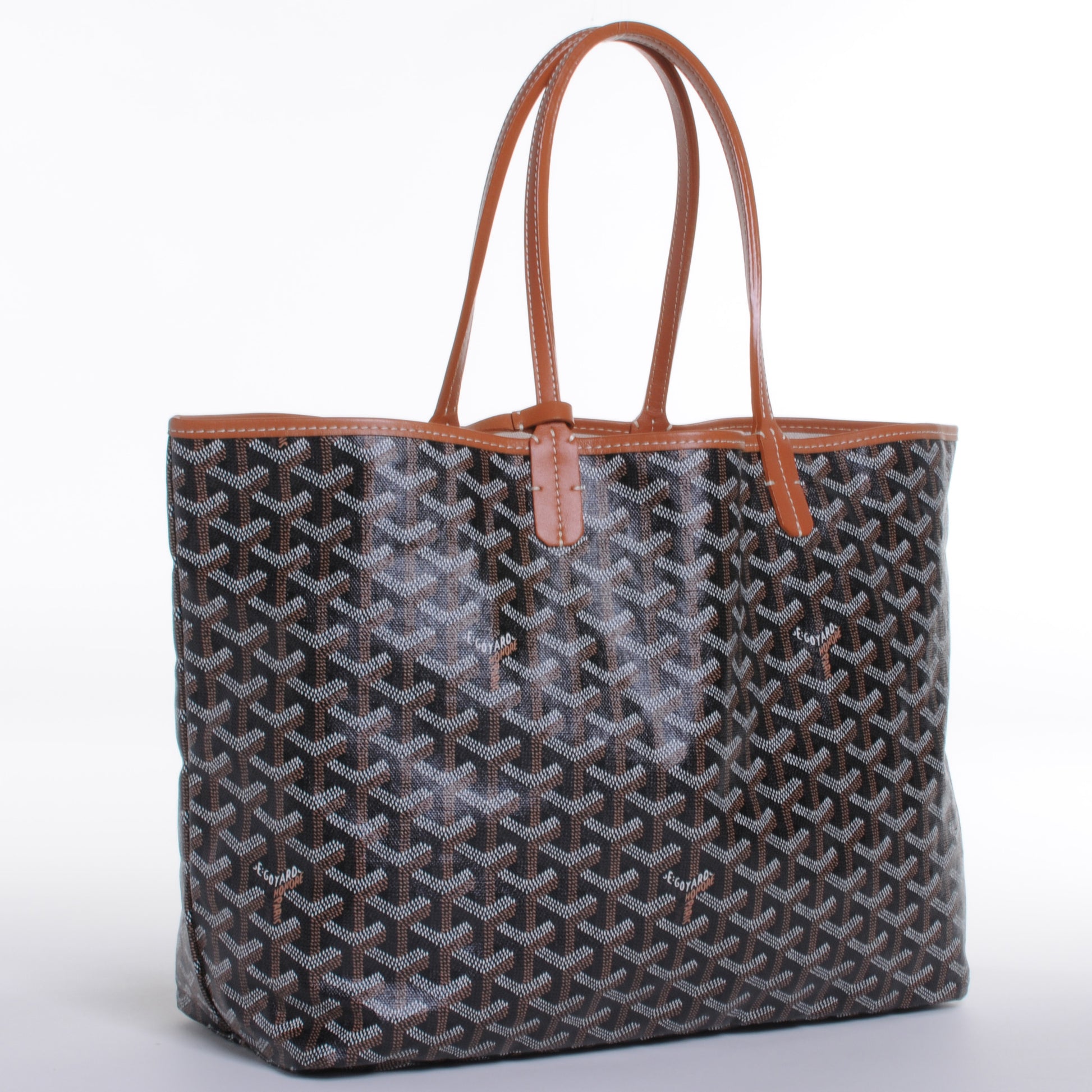 Goyard Goyardine Saint Louis PM Black Gold 3 of 6