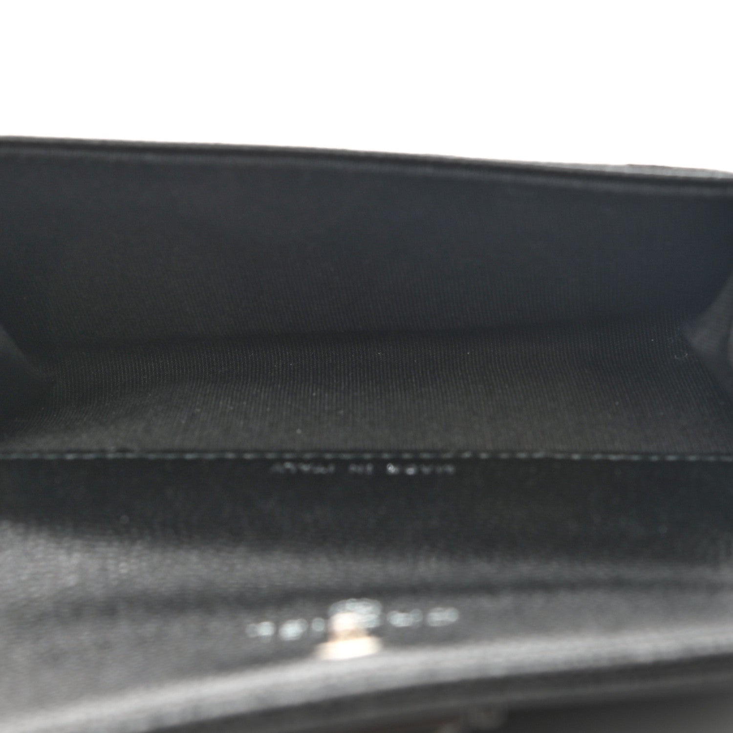 Chanel Caviar Quilted Boy Flap Card Holder So Black 5 of 9