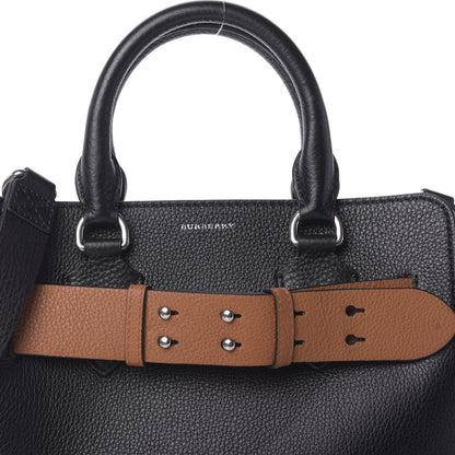 Burberry Soft Grain Calfskin Small Belt Bag Black 11 of 11