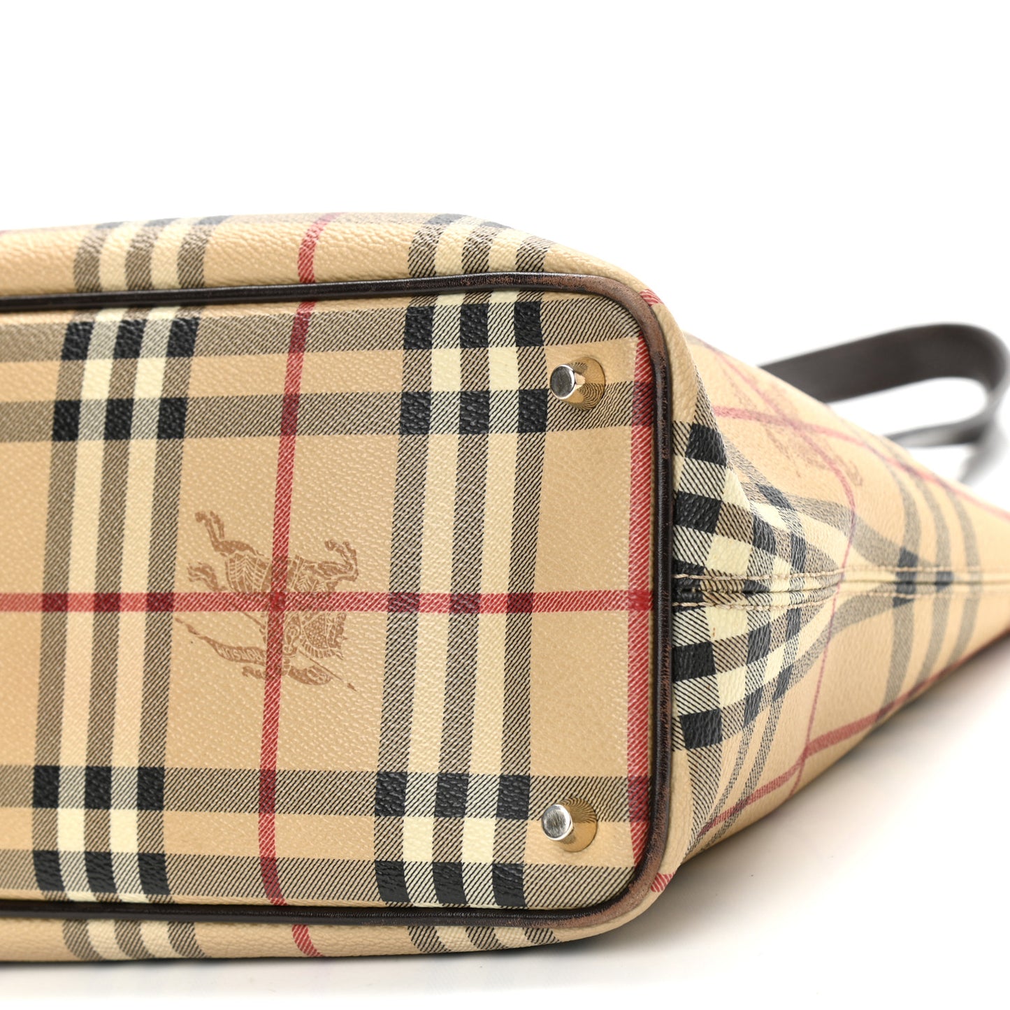 Haymarket Check Medium Regent Tote Chocolate