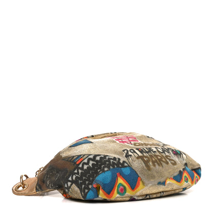 Chanel Graffiti Printed Canvas Street Spirit Waist Belt Bag Multicolor 4 of 10