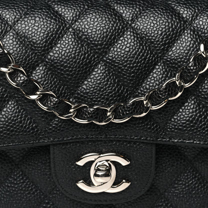 Chanel Caviar Quilted Small Double Flap Black 8 of 10