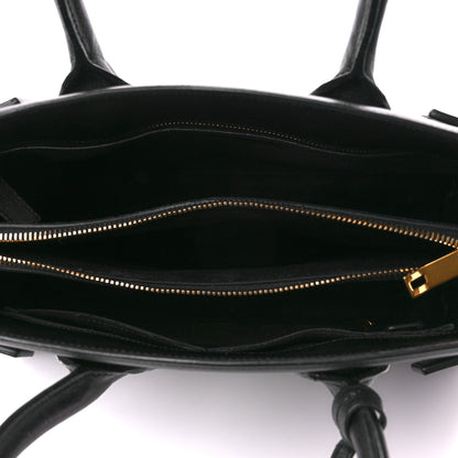 Saint Laurent Smooth Calfskin Small Sac De Jour Black 5 of 13