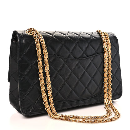 Chanel Aged Calfskin Lucky Charms 2.55 Reissue 226 Flap Black 2 of 11
