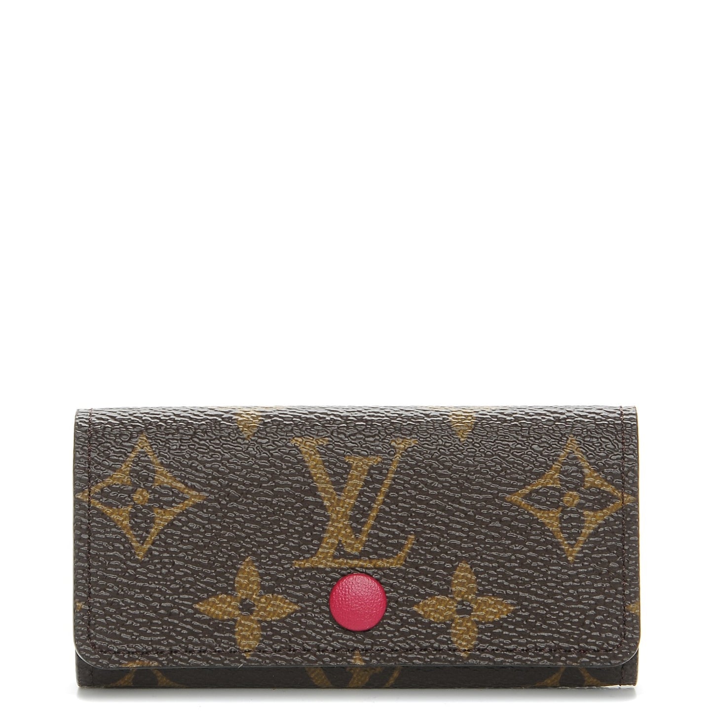 Monogram 4 Key Multicles Holder Fuchsia