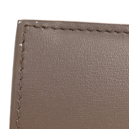 Celine Shiny Calfskin Small Triomphe Wallet Pebble 10 of 11