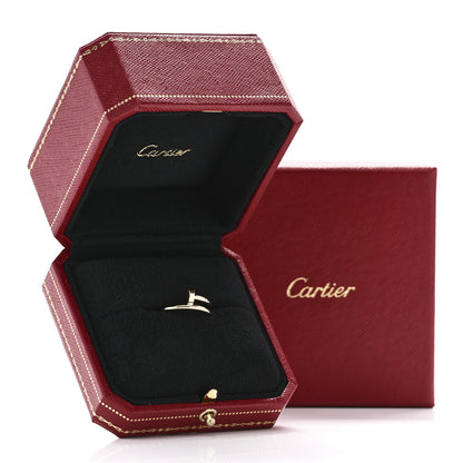 Cartier 18K Yellow Gold Small Juste Un Clou Ring 55 7.25 6 of 6