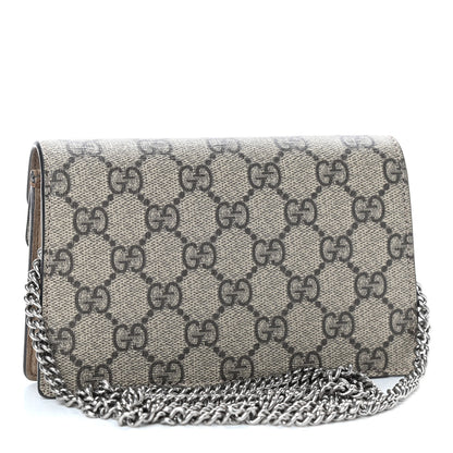 Gucci GG Supreme Monogram Super Mini Dionysus Shoulder Bag Taupe 3 of 8
