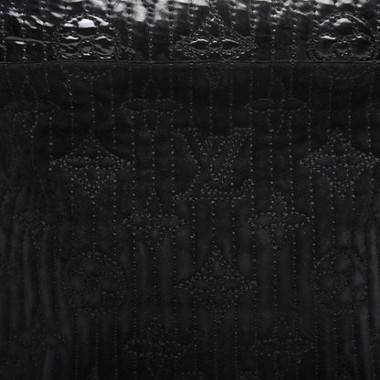 Louis Vuitton Suede Monogram Motard Afterdark Clutch Black 9 of 12