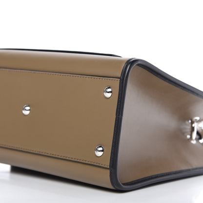Fendi Vitello Century Velvet F is Fendi FF Embroidered Small Runaway Satchel Maya Black 7 of 10